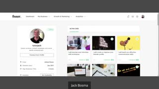 Jack Bosma Is On Fiverr