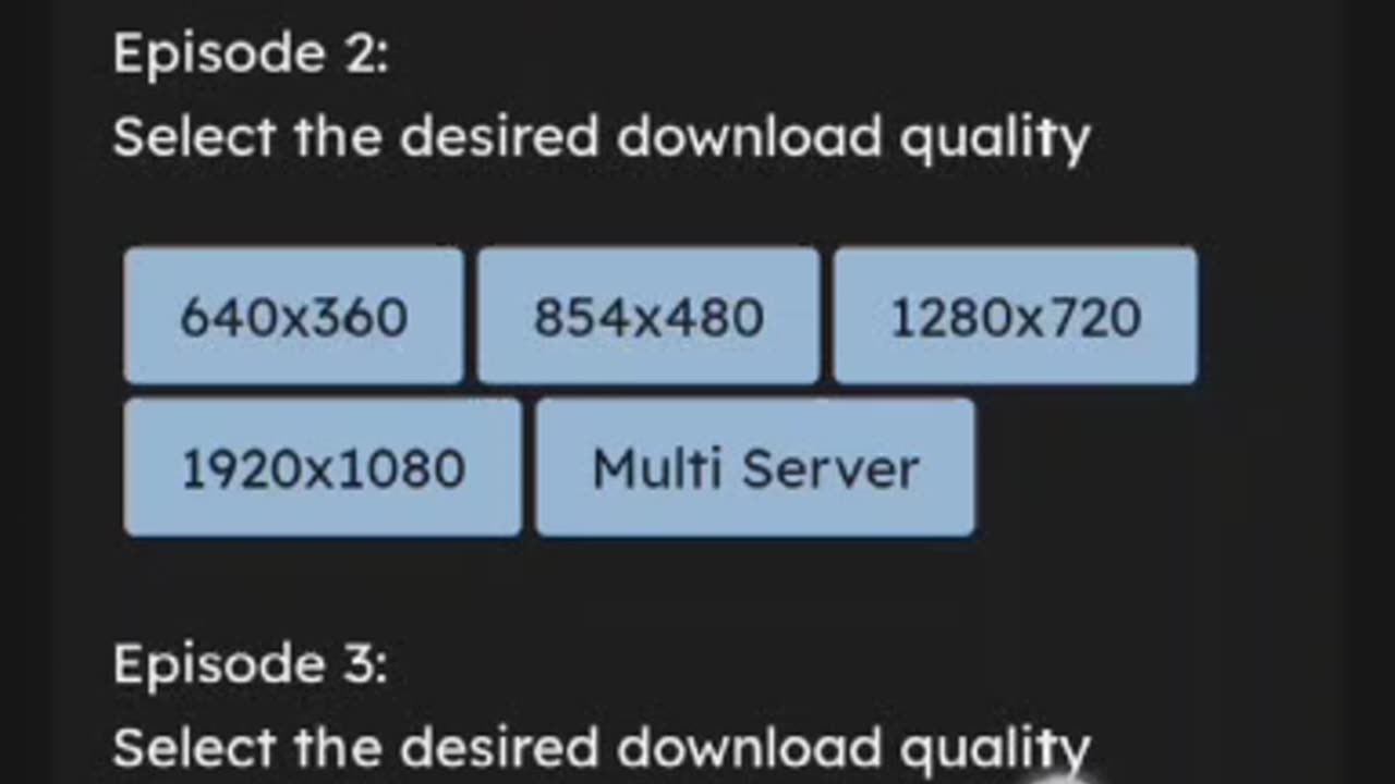 Download Multiple Anime Episodes at Once