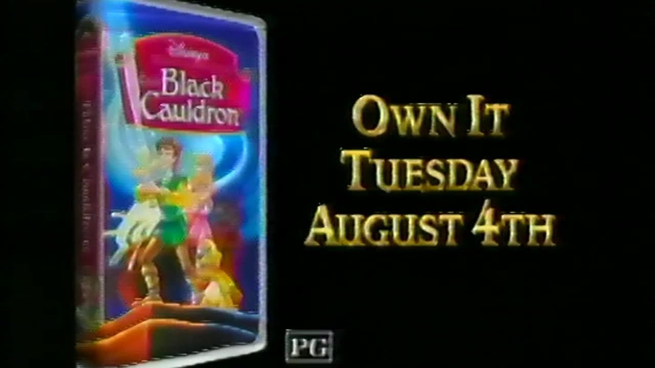 August 2, 1998 - 'The Black Cauldron' Comes to Home Video