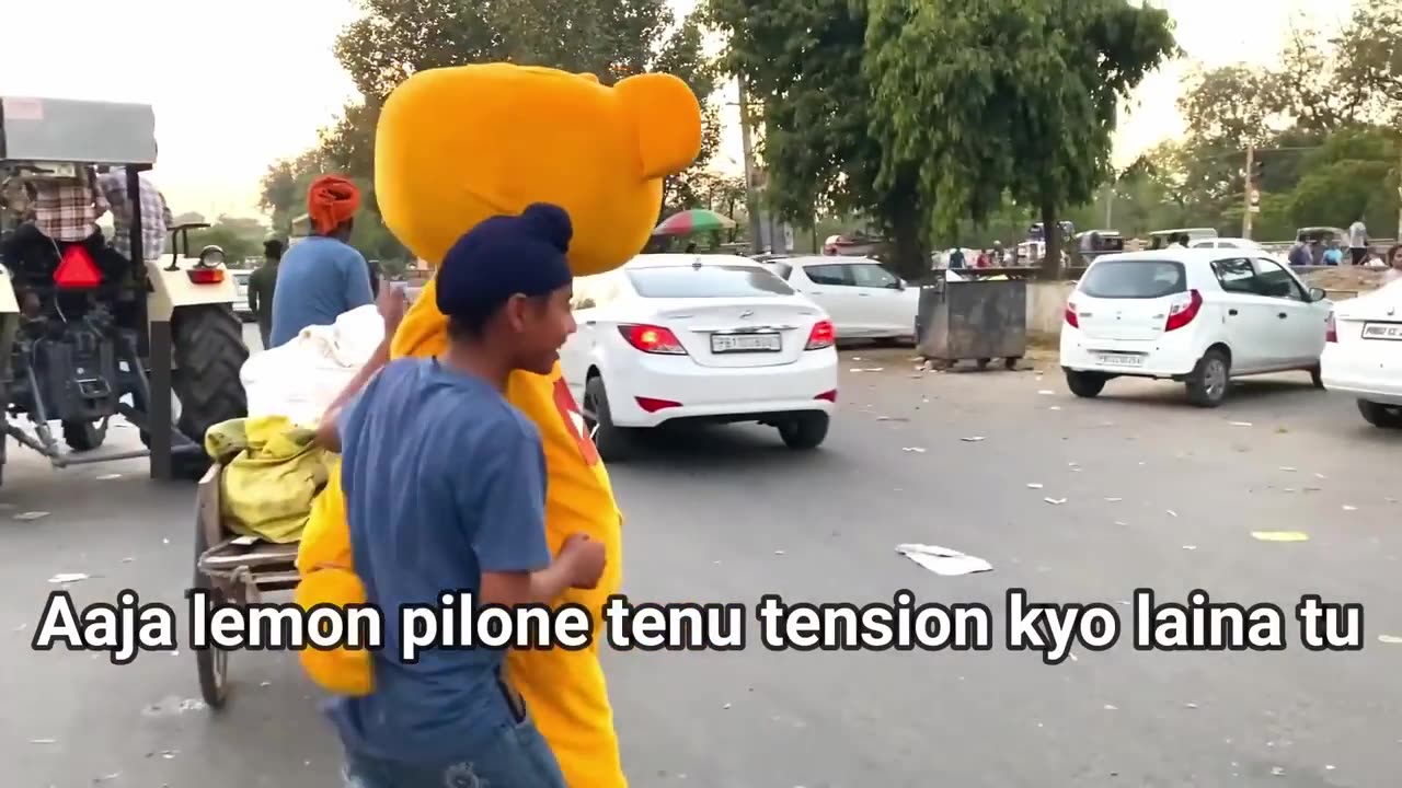 Irritating Punjab Police & Cute Girls - Teddy Bear Pra