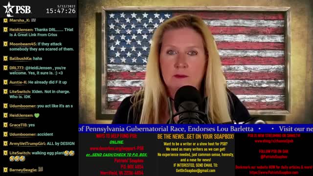 2022-05-12 15:00 EDT - The Common Sense Show: with Derek