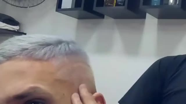 DYED HAIR BARBER