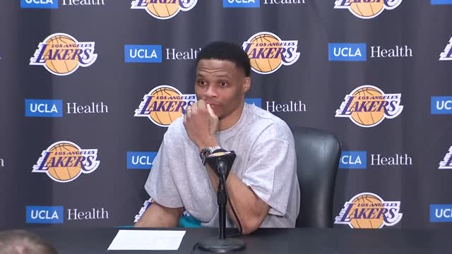 Russell Westbrook Talks Loss vs Clippers, Postgame Interview