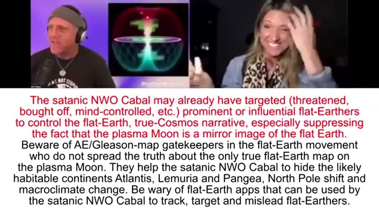 Carrie Madej Thinks The Earth Is Inside A Toroidal Field And It Is Flat (Liberty TV)