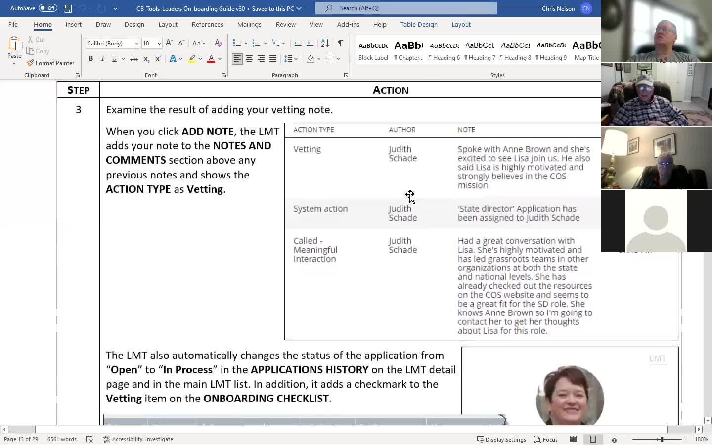 Onboarding - from petition signature through onboarded as a DC