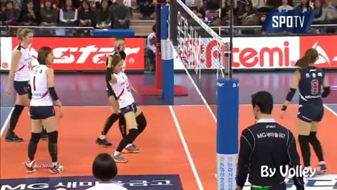 FUNNY DANCE volleyball exultation!