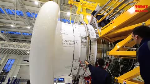 Incredible Airbus building & assembling process. Amazing airplane propeller manufacturing.