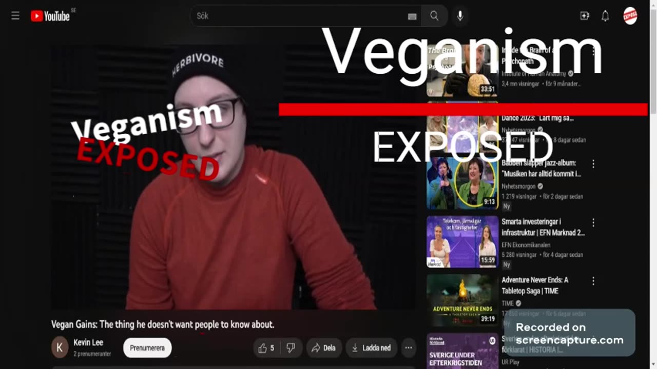 Jasmine LIED About Vegan Gains Seeing A Therapist During The Vegan Wolf-Dog Scandal