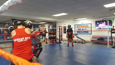 Joey sparring Patrick 10/26/22