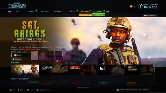 HOW to UNLOCK SGT. GRIGGS OPERATOR in MODERN WARFARE - SGT.