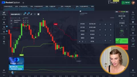 💥 Olymp Trade Strategy on POCKET OPTION +$2000 | Olymp Trade India Live | Live Scalping Olymp Trade