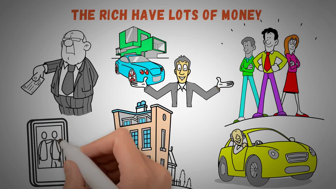 What separates the rich and the wealthy?