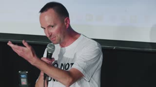 MARK DEVLIN TALK AT UNIFIED ARTISTS FOR FREEDOM LAUNCH, LONDON, SUMMER 2022