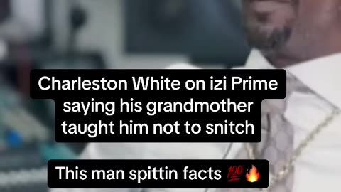Charleston White explains how most people were raised.