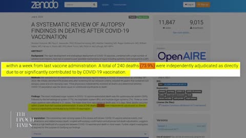 Dr. Peter McCullough Full interview Find Vaccine Deaths Occur within a week or two of Shot