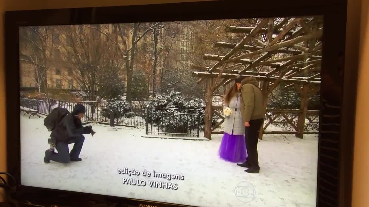 Winter in USA in Brazil local news