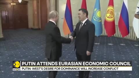 Russian President Putin attends Eurasian Economic Council, talks to focus on energy and trade | WION