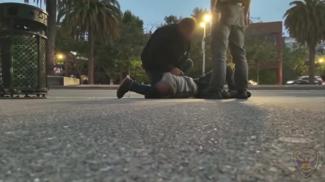 Police officers are using drones to catch car burglars in San Francisco