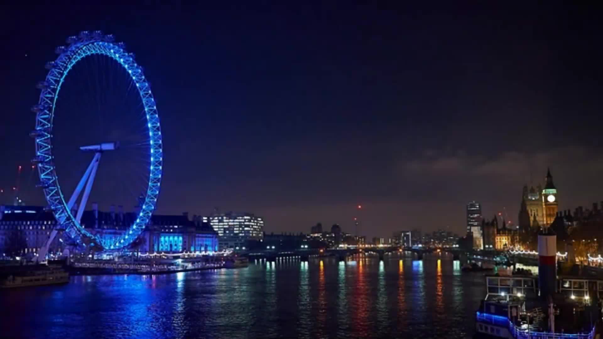 London Eye fireworks