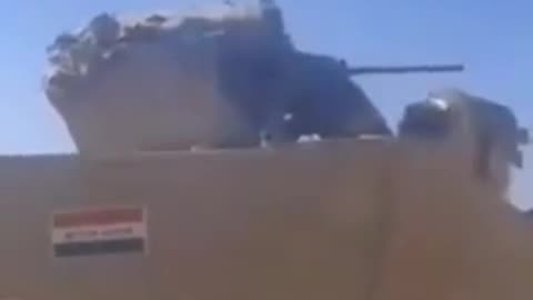 🔥 Intense Combat Footage: Iraqi Gunner Turret Hit by Accurate IS Fire | RCF