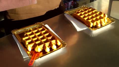 Waffels Street food enjoy moments