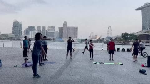 HIIT @Promotory Marina Bay Singapore March 15,2023