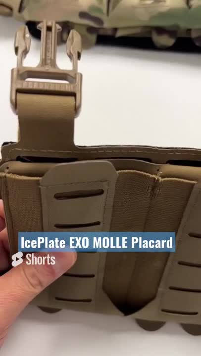 Available Now IcePlate EXO MOLLE Placard