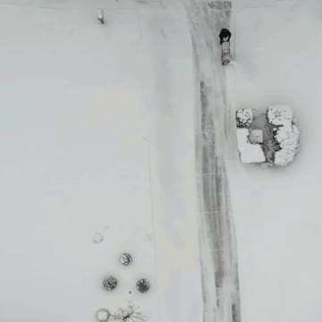 Snow Day by Drone