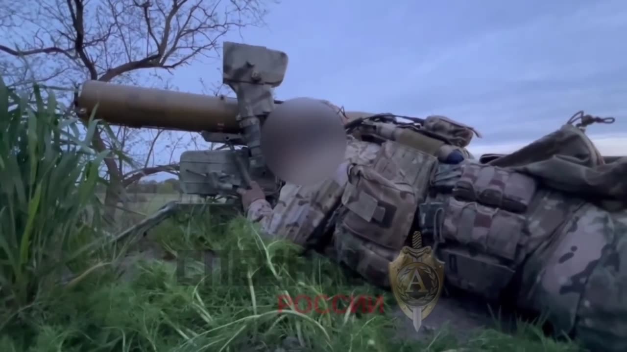 The work of Russian border guards on the Ukraine Military