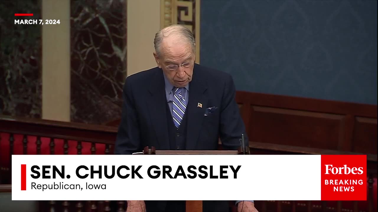 Chuck Grassley Accuses EPA Of Obstructing Investigation Into $4.3 Million Grant Program