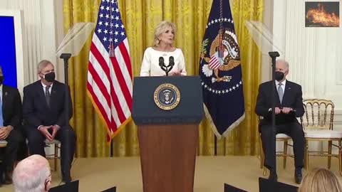 Child tells Jill Biden To Shut The F*ck Up