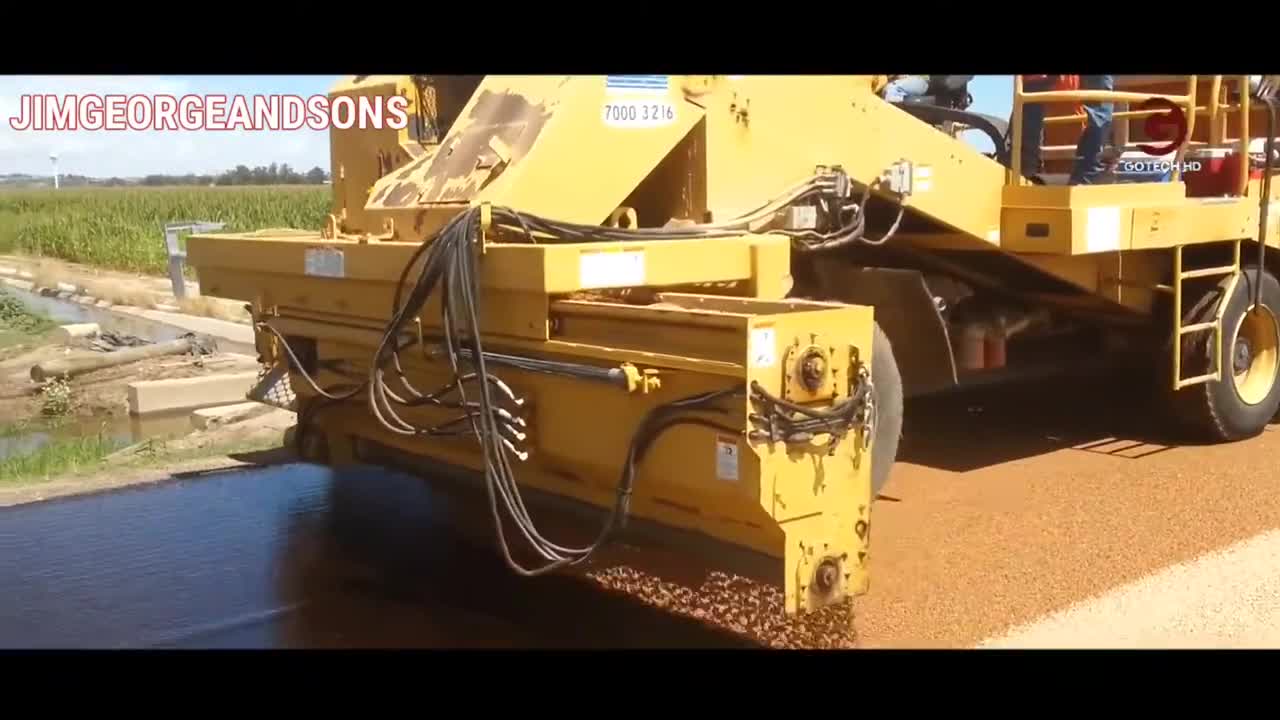 A New Level of Asphalt Development Process Using Advanced Technology Machines