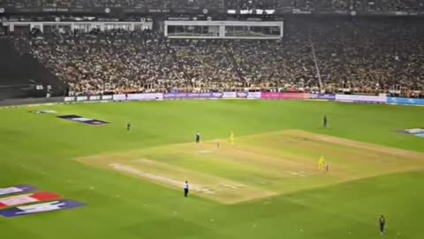 Ms dhoni six csk ipl live shot 2023