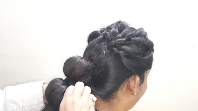 Twisted Hair Style Tutorial | Engagement Party Hair Style| party and wedding hairstyle with crimping