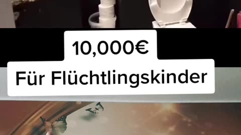 10.000 Euro für Flüchtlingskinder