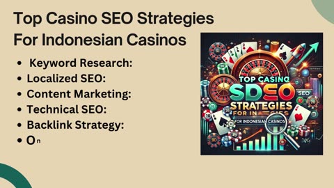 Boosting Casino Rankings Top SEO Strategies for Indonesian Casinos