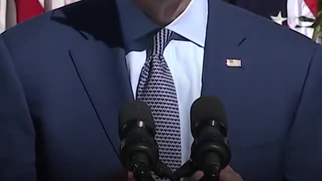 The bearing a president should have