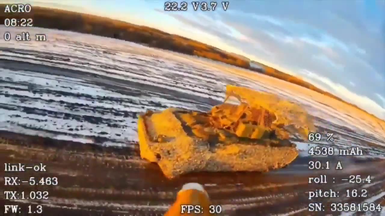 Russian Fiber-Optics FPV drone strikes Ukrainian M2A2 Bradley IFV