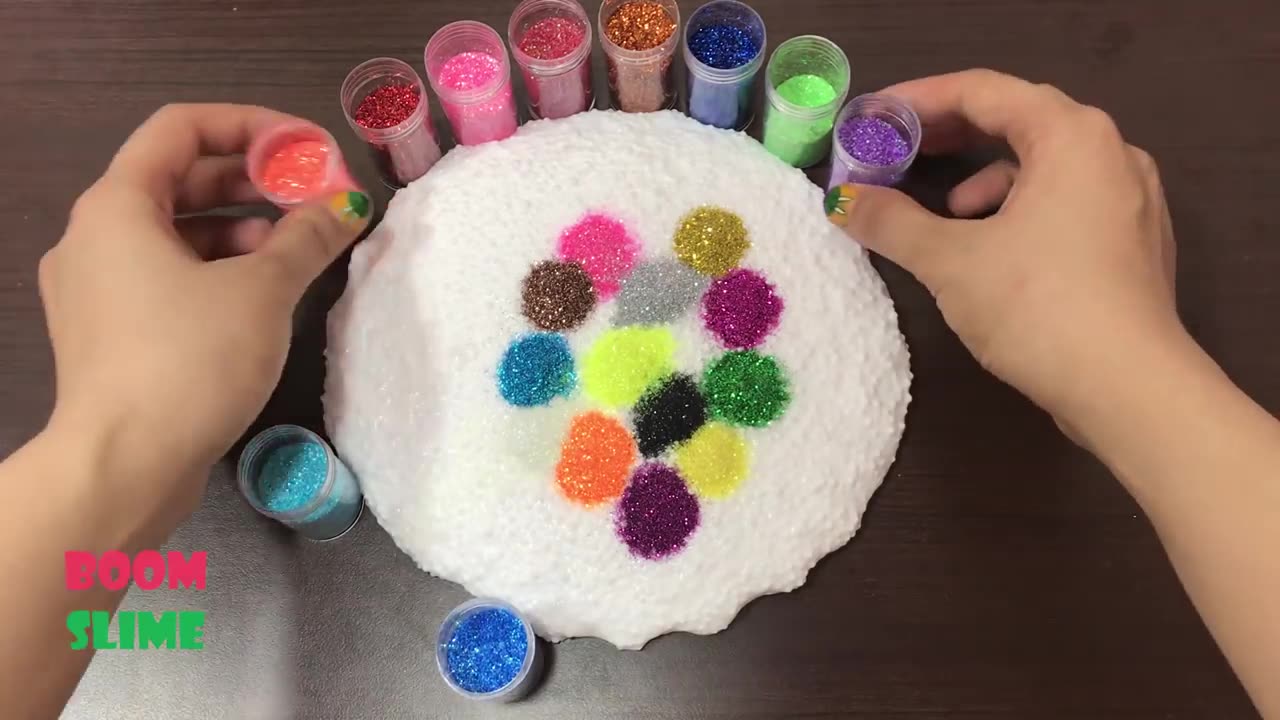 Glitter Slime Making | Most Satisfying Slime Videos