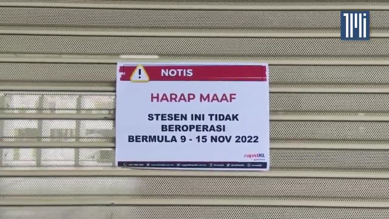 LRT terkandas, Prasana masih cari punca