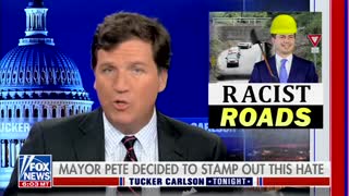 Tucker Carlson Blasts Buttigieg Over First Ground Stop Since 9/11