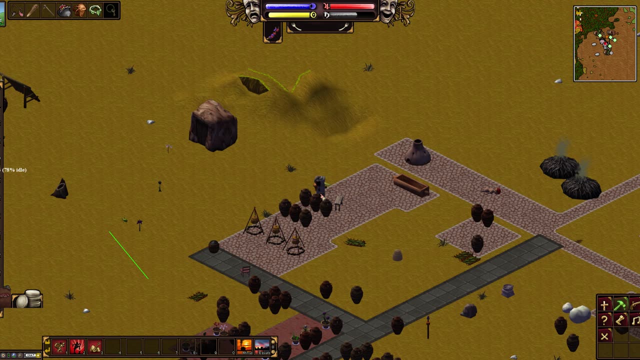 Salem The Game crafting mmo claim maintenance and expansion