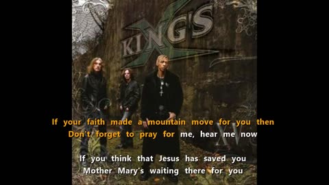 King's X - Pray {karaoke the way}