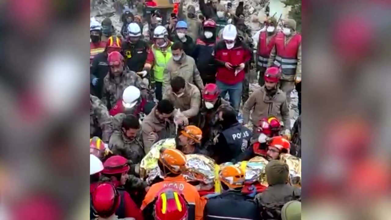 Man rescued 11 days after deadly quake in Turkey