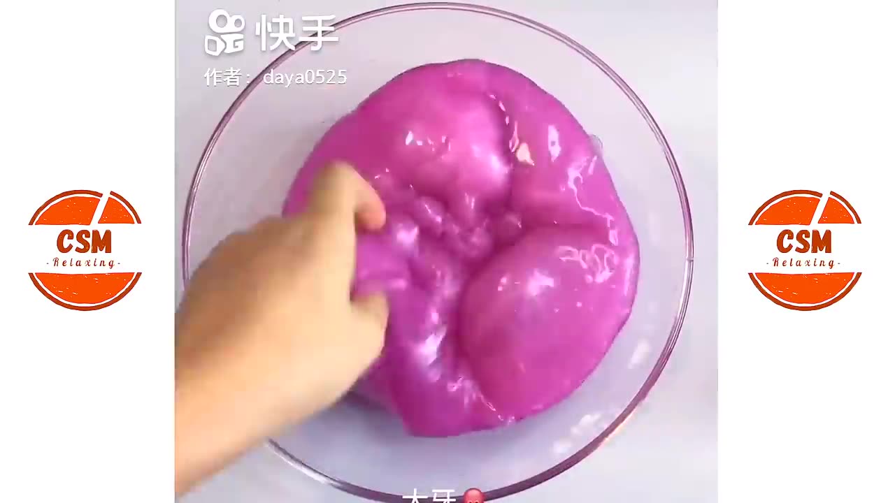 Relaxing slime ASMR videos