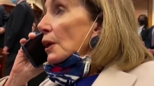 Nancy Pelosi calls for help during Jan. 6 Capitol riot