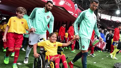 CR7 Respect moment