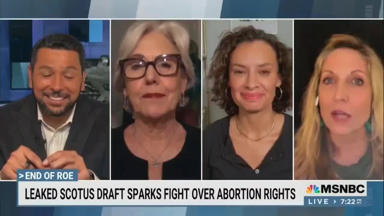 MSNBC Guest Exclaims She Wants to "Make Sweet Love" to SCOTUS Leaker Then "Joyfully Abort the Fetus"