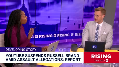 Russell Brand DEPLATFORMED on Streaming; Ad Revenue SUSPENDED In Stunning Censorship Move: Rising