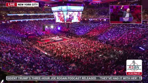 Dan Scavino Delivers Remarks at Madison Square Garden